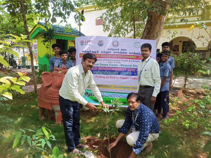 Mission Life #Plant4Mother Campus Greening
